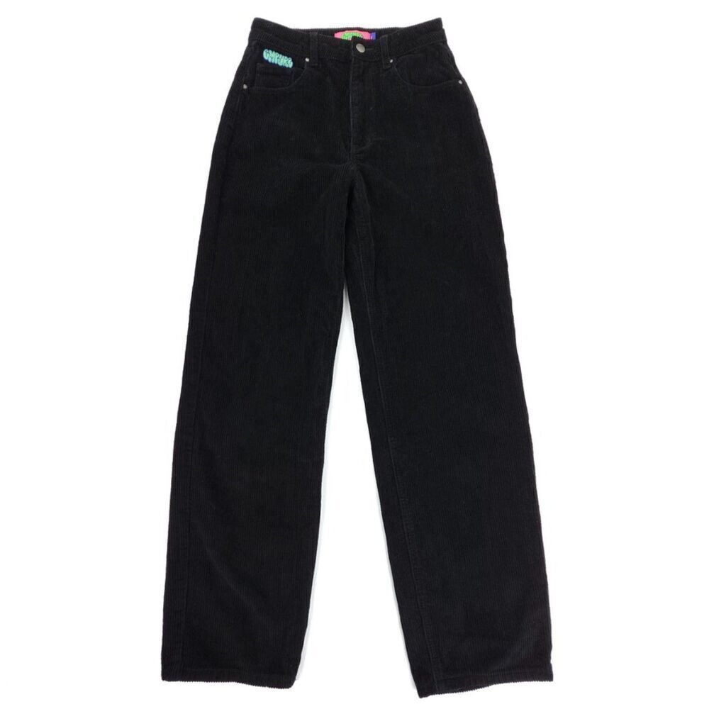 NEW Empyre Tori 90s Black Corduroy Skate Pants Vintage Workwear Pants Y2k Grunge